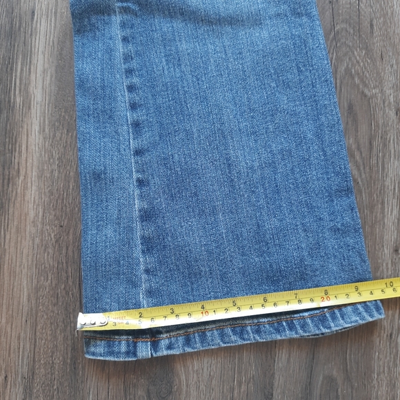 SO Wear it Declare it Jeans Womens Size 5 Blue Denim Flare Outdoors Mid Rise - Picture 10 of 14